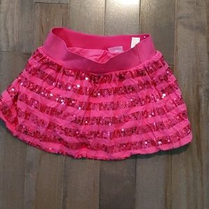 Pink Girls' Skorts with Sequins Justice Size 8